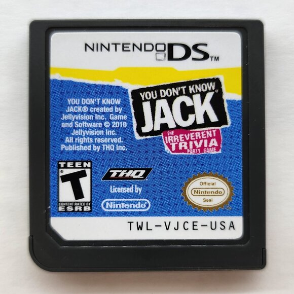 You Don't Know Jack Trivia Game for Nintendo DS CIB - Picture 7 of 9